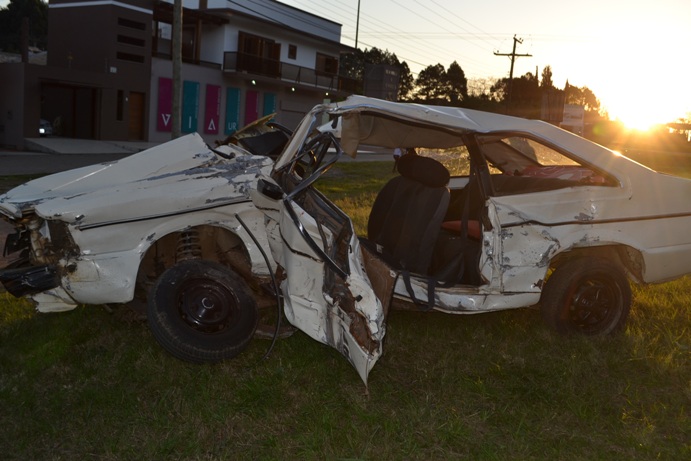 Família foi socorrida pelo SAMU de Candiota