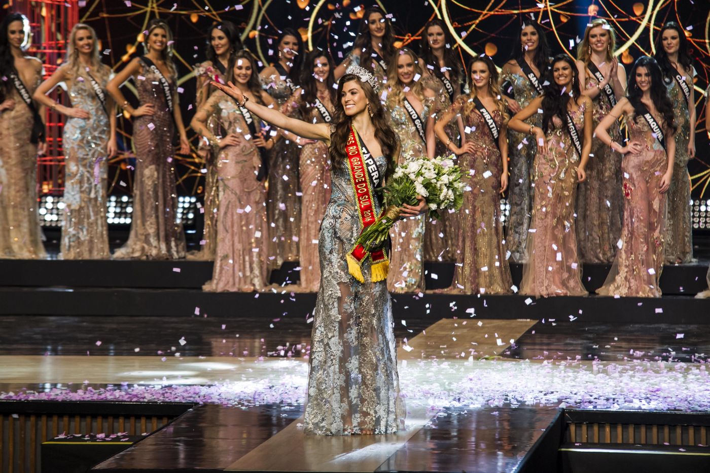 Letícia Kuhn foi a vencedora do Miss Rio Grande do Sul BE Emotion