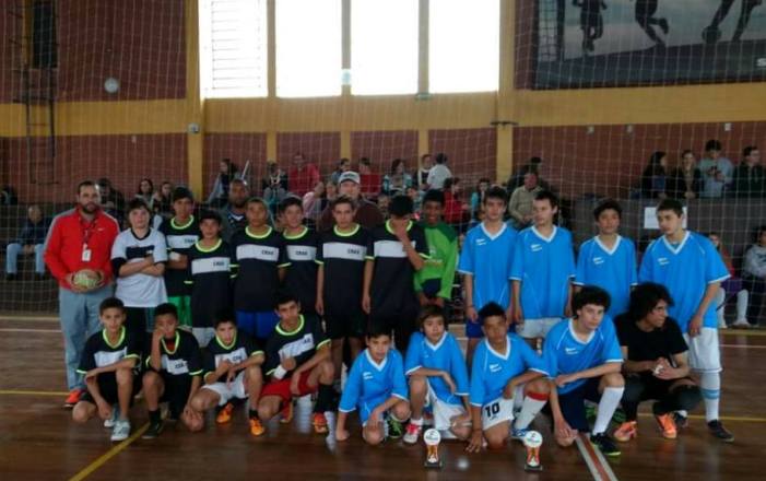 Os participantes do projeto disputaram no sábado, 25, partidas de vôlei e futsal em Bagé