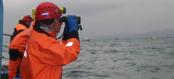 Os destroços foram encontrados a 1,5 quilômetro da costa da cidade de Sochi, a uma profundidade entre 50 e 70 metros