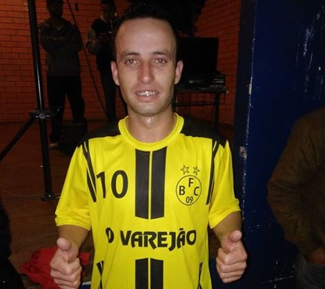 Atleta Gilvane, da equipe do Borussia (Ouro), foi o autor do primeiro gol do campeonato, na noite do último sábado (23)