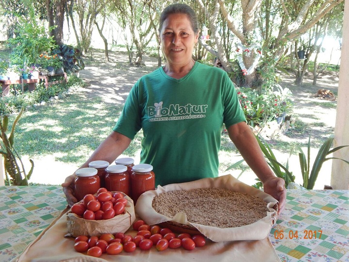 Dona Feliciana é guardiã da semente de tomate há 25 anos