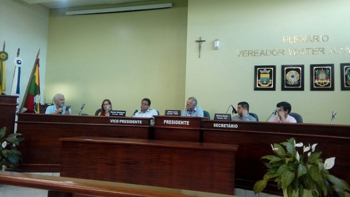 Debate, proposto pelo vereador Jaime Lucas, teve a presença do prefeito Zé Antônio