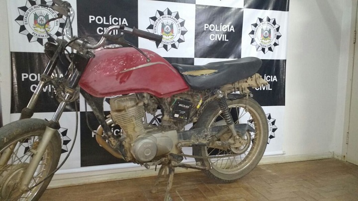 Motocicleta havia sido furtada no dia 18 de novembro
