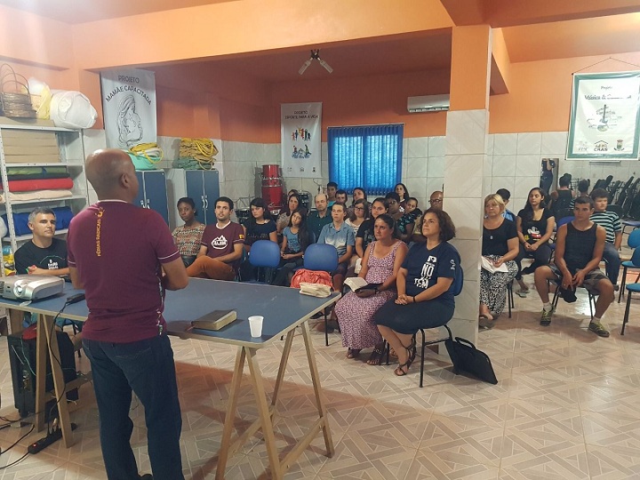 Palestras foram importantes durante a Missão