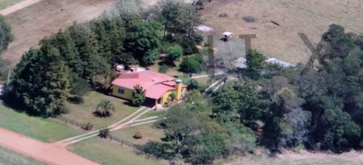 Propriedade, destaque pelo paisagismo, já serviu de estúdio para as formaturas de três cursos do Polo de Hulha Negra