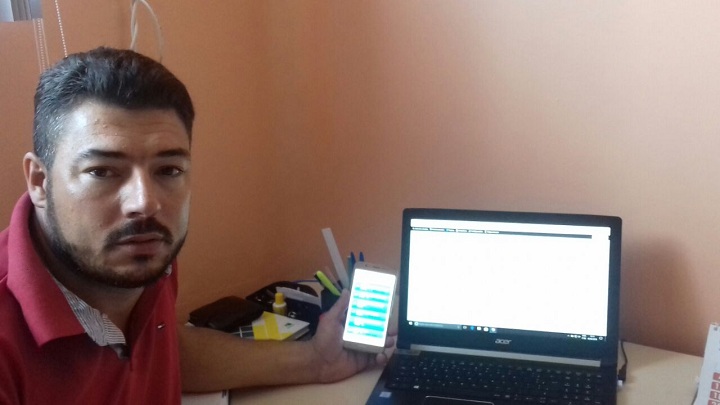 Márcio Silveira é o responsável pela frota e aprovou o sistema