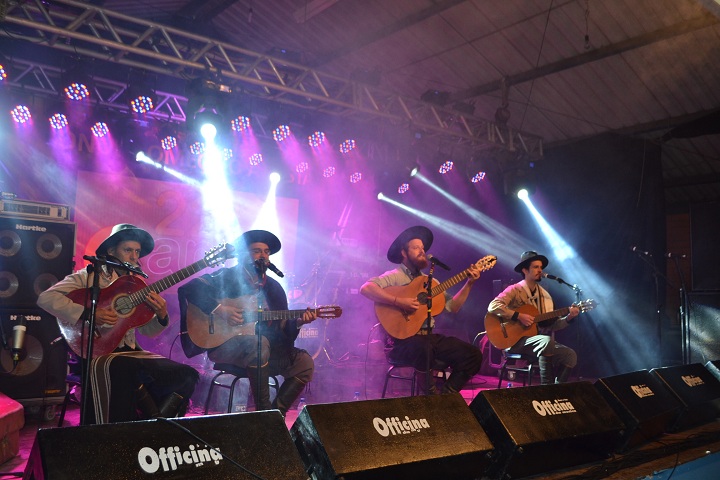 Quarteto Coração de Potro encerrou o festival com chave de ouro