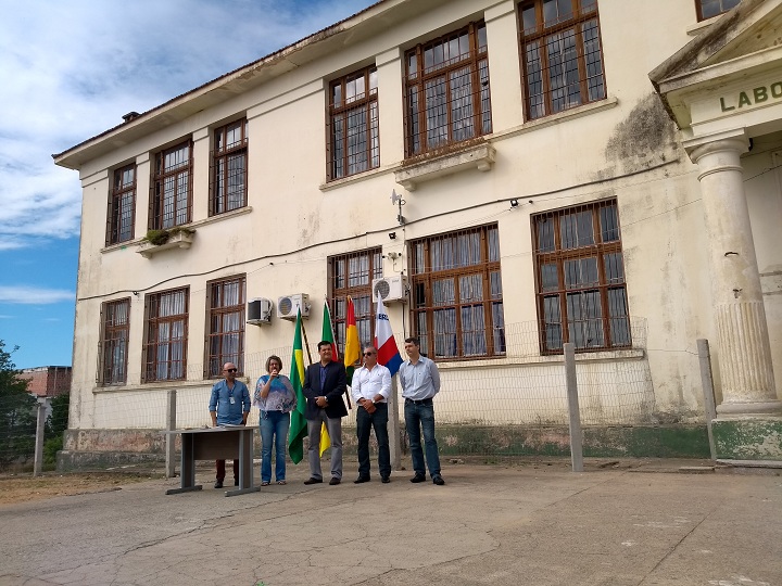 Diretora da escola manifestou satisfação por um momento muito aguardado