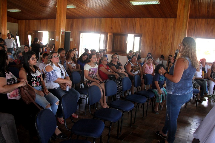 Evento contou com um bom número de mulheres