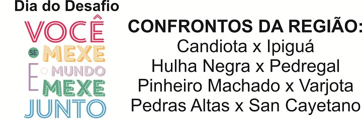 Prefeituras em parceria com o Sesc, convidam comunidade a praticar 15 minutos de atividades físicas