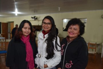 Raiane, Raíza e Naná vieram do Pará