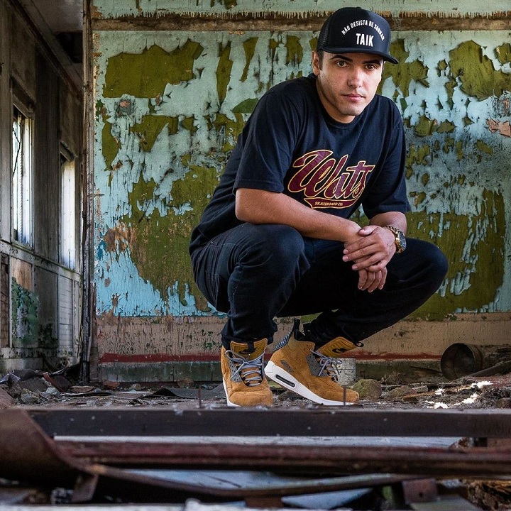 O pinheirense Taik leva sua mensagem através do hip-hop
