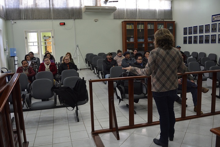 Durante a consultoria, o debate se deu em torno das experiências do público