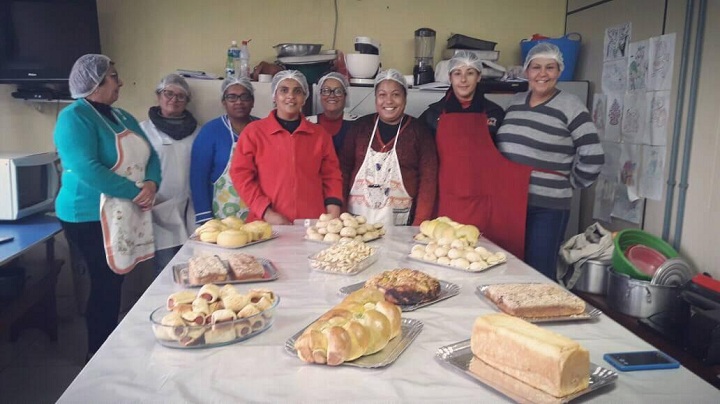 Pães e bolachas foram destaques no curso de Panificação