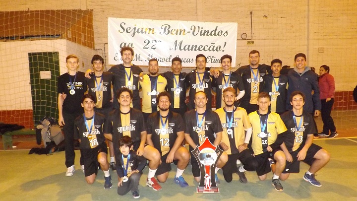 Sputnik, de Uruguaiana, conquistou o campeonato na categoria masculina