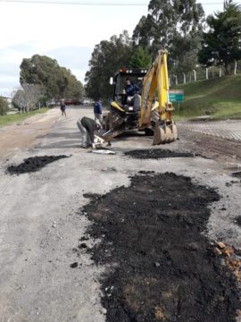 Na semana passada, Prefeitura iniciou nova operação tapa-buracos