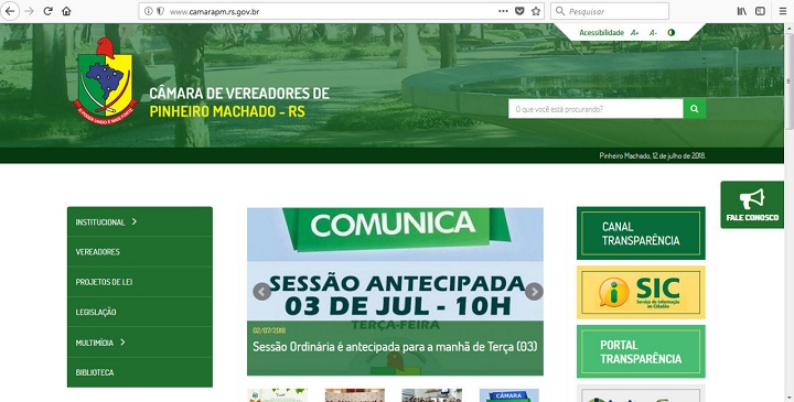 Site está mais moderno e de fácil acesso às informações