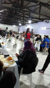 Desfile de moda foi uma das atrações do evento