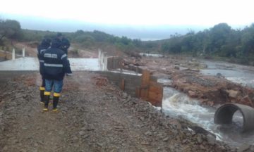 Defesa Civil estadual visitou o município para detectar os problemas e orientar o Executivo